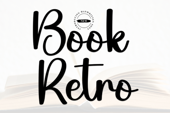 Book Retro: A Handwritten Font That Feels Like a Warm Welcome