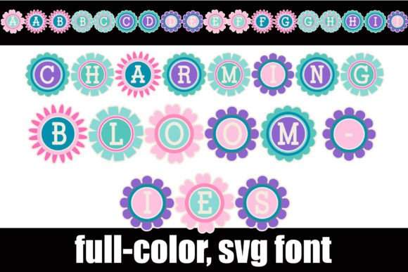 Charming Bloomies: A Font for Digital Design Magic