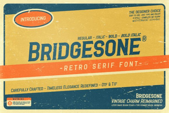 Choosing the Right Font for Your Brand: How Bridgesone Elevates Your Design