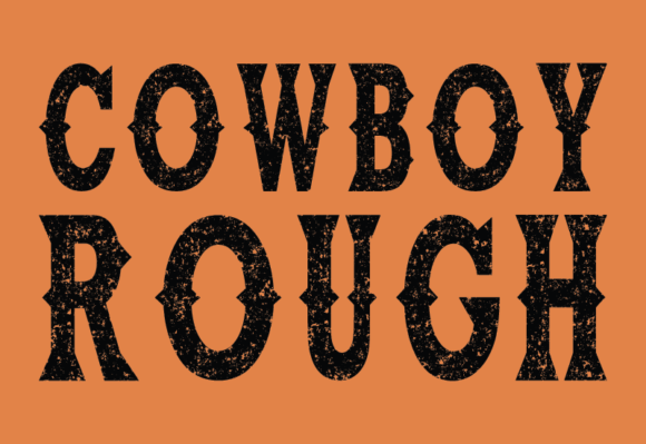 Cowboy Rough: A Clean Retro Serif for Real Branding Work