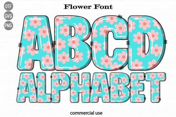 Flower Font: A Springtime Typographic Solution for Web Designers