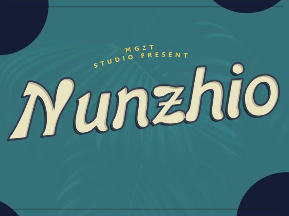 Nunzhio: A Premium Script Font for Luxurious Branding