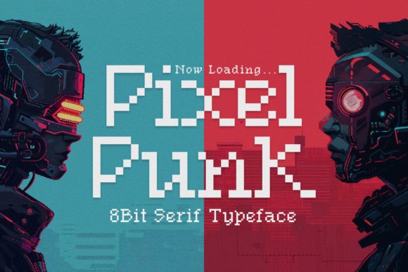 Punk Pixel: A Serif Font That Screams Without Losing Legibility