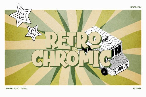 Retrochromic: A Sans Serif Font That Bridges Vintage and Modern