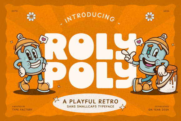 Rolypoly: A Lively Sans Serif Font for Warm, Modern Branding
