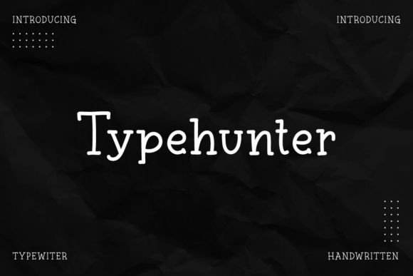 Typehunter: A Vintage Serif Font That Elevates Digital Branding
